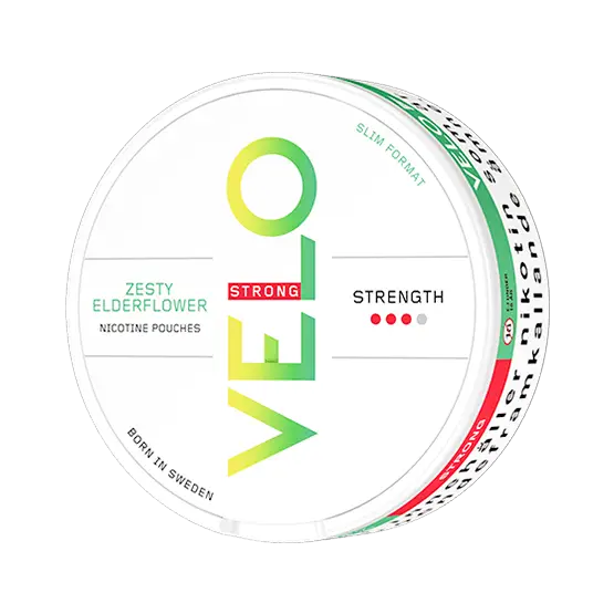VELO Zesty Elderflower | Starksnus.se